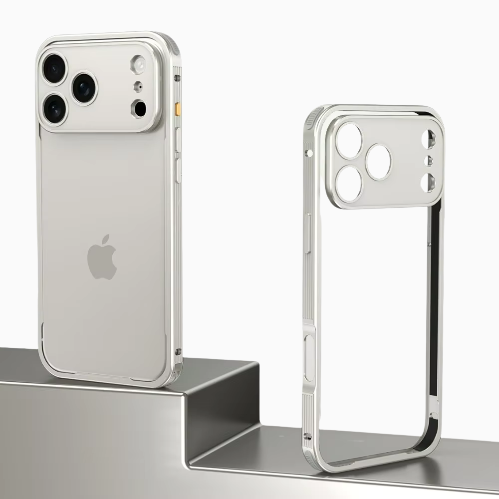 BARE™ Iphone 17 Metal Frame Case